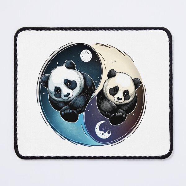 Item preview, Sleepy Pandas in the Yin Yang designed and sold by Kameeno.