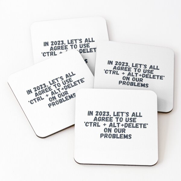 Item preview, In 2023, let's all agree to use 'Ctrl + Alt + Delete' on our problems designed and sold by DreamBigShirts.