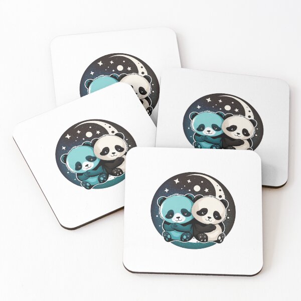 Item preview, Baby Pandas in the Yin Yang designed and sold by Kameeno.
