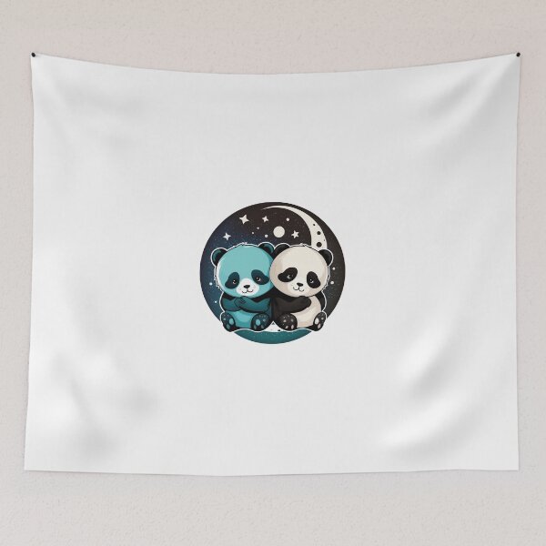 Item preview, Baby Pandas in the Yin Yang designed and sold by Kameeno.