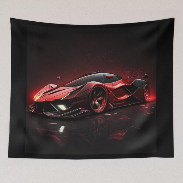 Item preview, Supercar Concepts - Deep Red designed and sold by BeachBumPics.