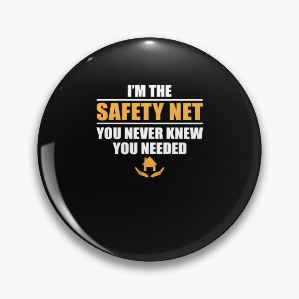 Item preview, Insurance Agent Safety Net Funny Life Insurance designed and sold by StrongShirts.