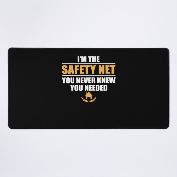 Item preview, Insurance Agent Safety Net Funny Life Insurance designed and sold by StrongShirts.