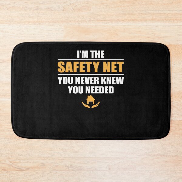 Item preview, Insurance Agent Safety Net Funny Life Insurance designed and sold by StrongShirts.