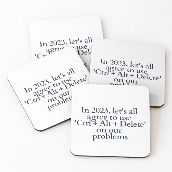 Item preview, In 2023, let's all agree to use 'Ctrl + Alt + Delete' on our problems designed and sold by DreamBigShirts.