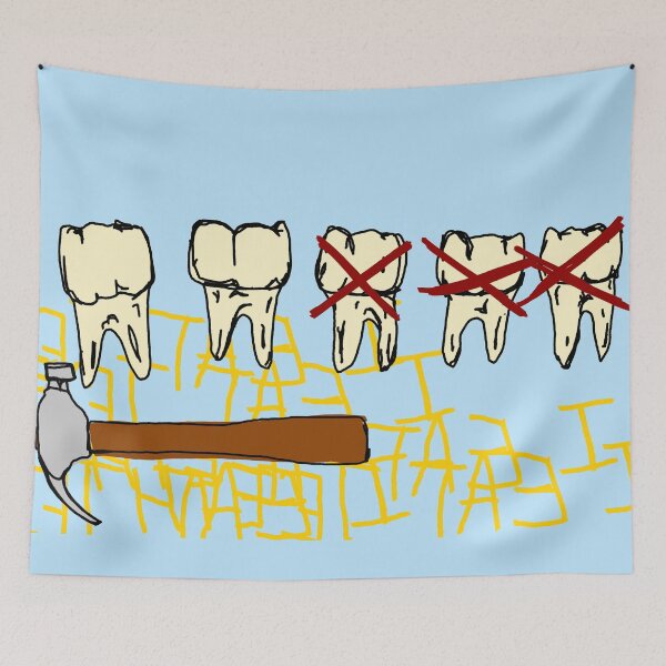Item preview, Row Of Teeth and Hammer Extraction designed and sold by JaymieMetz.