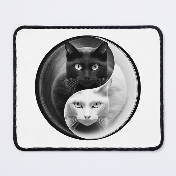 Item preview, Cats in the Yin Yang designed and sold by Kameeno.