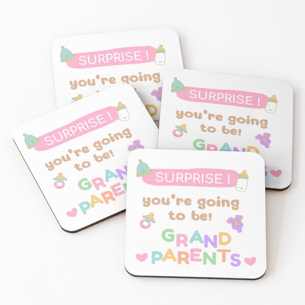 Item preview, Surprise ! You're going to be Grandparents designed and sold by namonstudio.