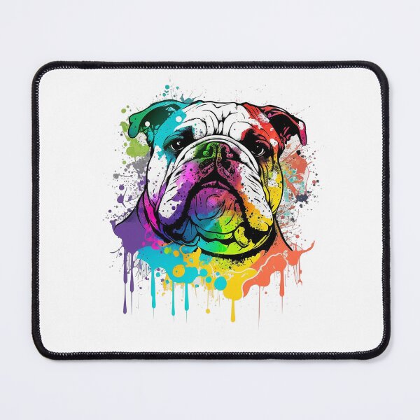 Item preview, Dog Bulldog ,funny cute decorative Bulldog for dog lovers designed and sold by RSDESIGNSteam.