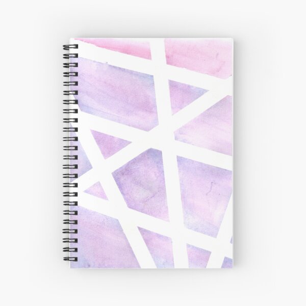 Abstract Art Watercolor Spiral Notebook