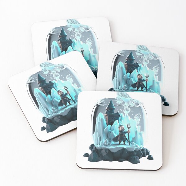 Item preview, Cute Wizard In An Ice Castle In A Jar designed and sold by ByDigitalDream.