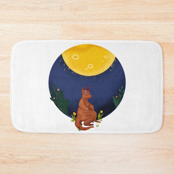 Item preview, Moongazing kangaroo designed and sold by CreativeStrand.