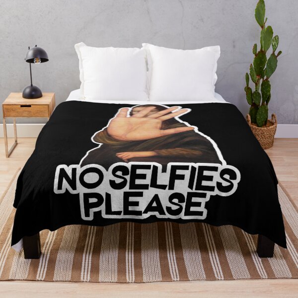 Item preview, No Selfies Please - Funny Mona Lisa design designed and sold by LordAudes.