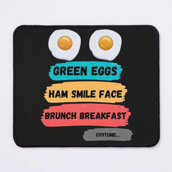 Item preview, Green Eggs Ham Smile Face Brunch Breakfast designed and sold by Zafer3.