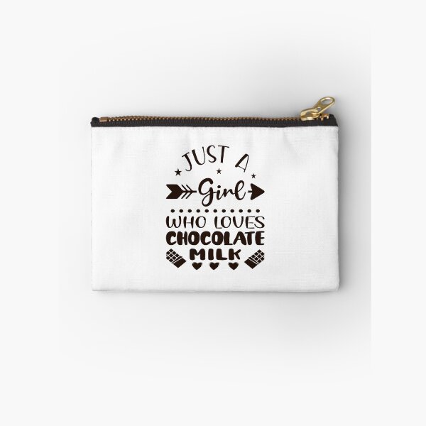 Item preview, Just A Girl Who Loves Chocolate Milk designed and sold by AmethystMurad.