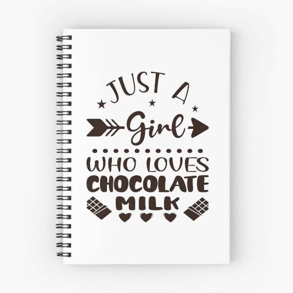 Item preview, Just A Girl Who Loves Chocolate Milk designed and sold by AmethystMurad.