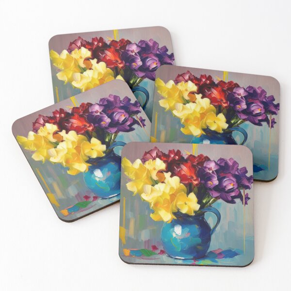Item preview,  Freesia Flowers designed and sold by HOMEDESIGNPRINT.