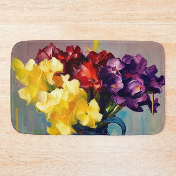 Item preview,  Freesia Flowers designed and sold by HOMEDESIGNPRINT.