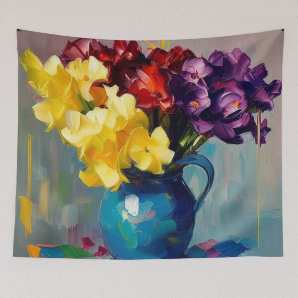 Item preview,  Freesia Flowers designed and sold by HOMEDESIGNPRINT.