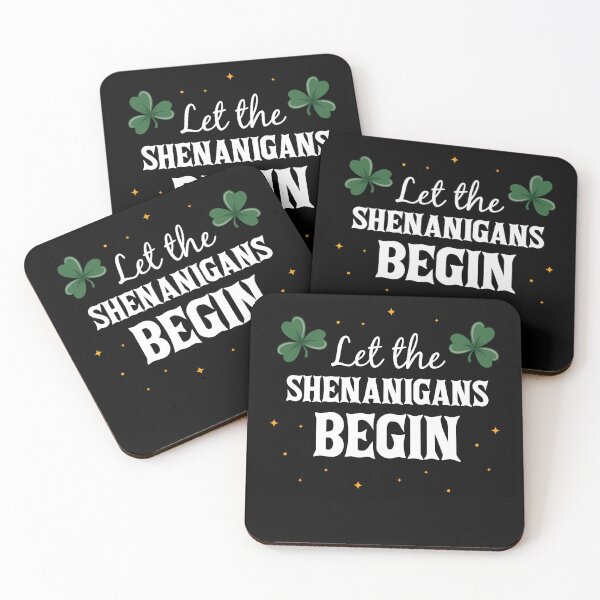 Item preview, Let The Shenanigas Begin St Patricks Day designed and sold by MooonTees.