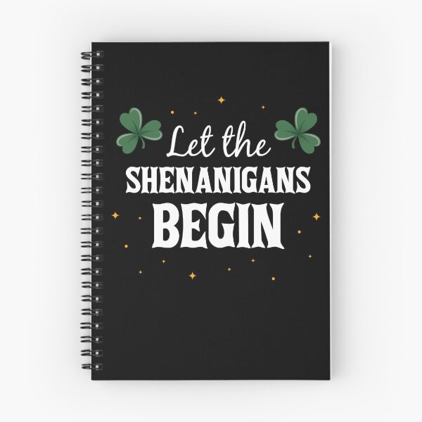 Item preview, Let The Shenanigas Begin St Patricks Day designed and sold by MooonTees.