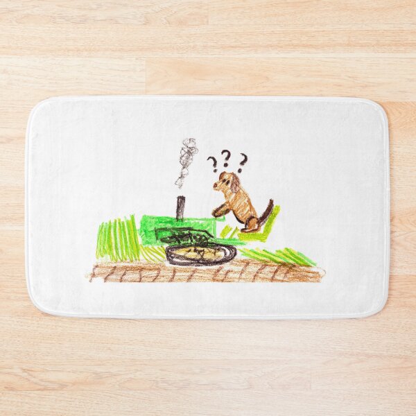 Item preview, Confused dog driving the tractor designed and sold by MadeBySicilian.