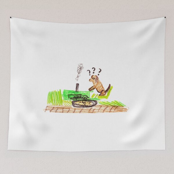 Item preview, Confused dog driving the tractor designed and sold by MadeBySicilian.