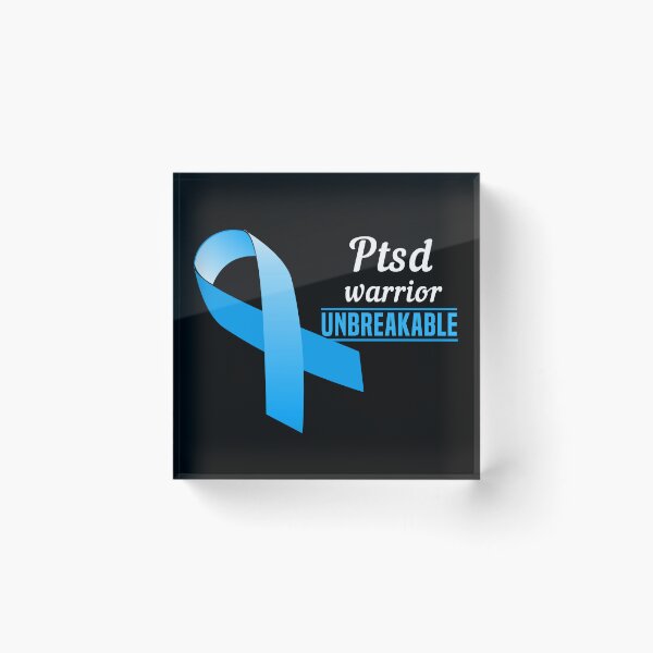 Item preview, PTSD Warrior PTSD Awareness designed and sold by Color-Sparkle.