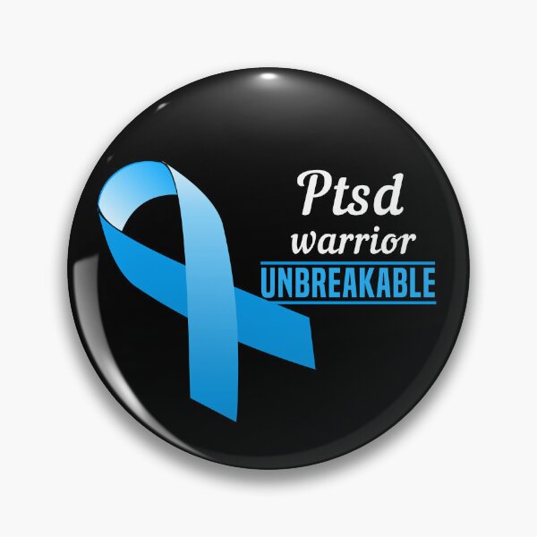 Item preview, PTSD Warrior PTSD Awareness designed and sold by Color-Sparkle.