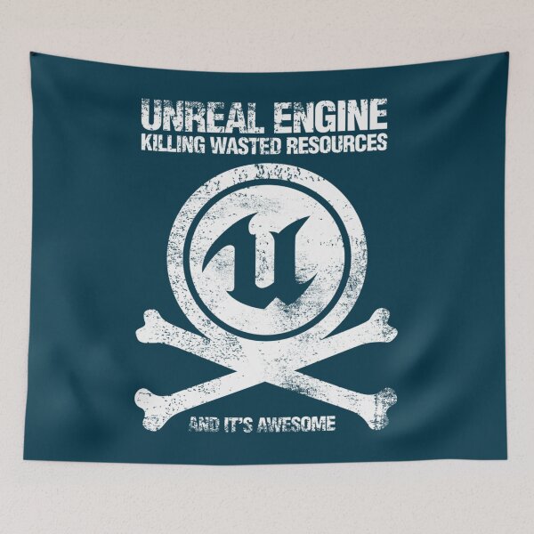 Item preview, No More Heroes - Unreal Engine Killing Wasted Resources and It_s Awesome   designed and sold by erikpatel22.