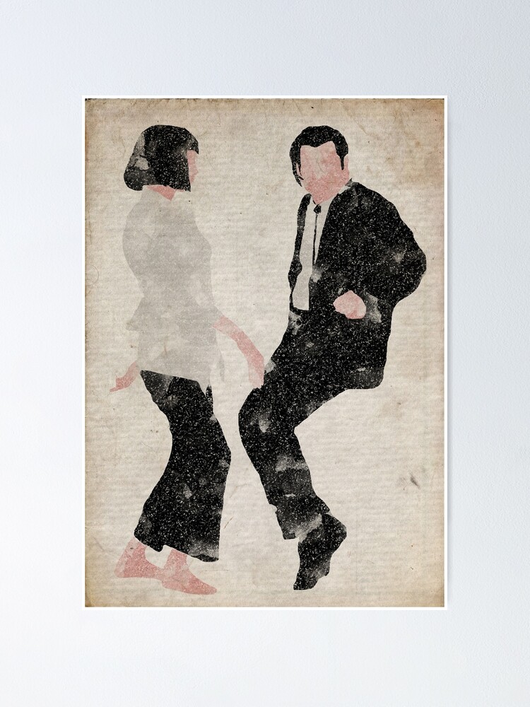 Poster Pulp Fiction - Mia & Vince, Wall Art, Gifts & Merchandise