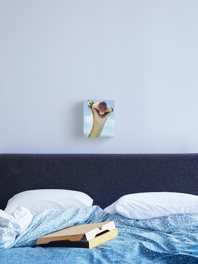 sid the sloth   Canvas Print