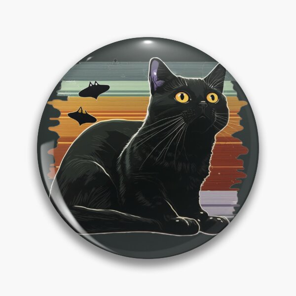 Item preview, UFO Cat Retro design, Sci Fi Art, UFO Cat Art designed and sold by Keni-shop.