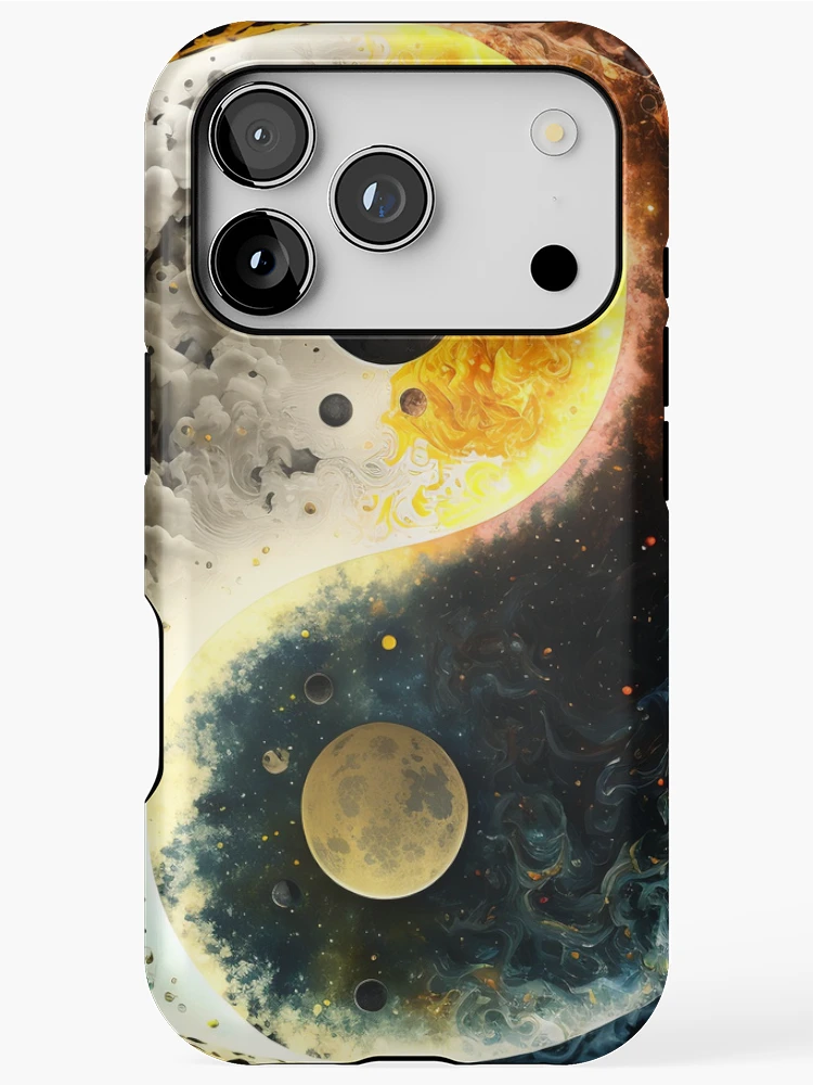 Thumbnail 1 of 4, iPhone Case, Cosmic Balance designed and sold by InkTeesLab.