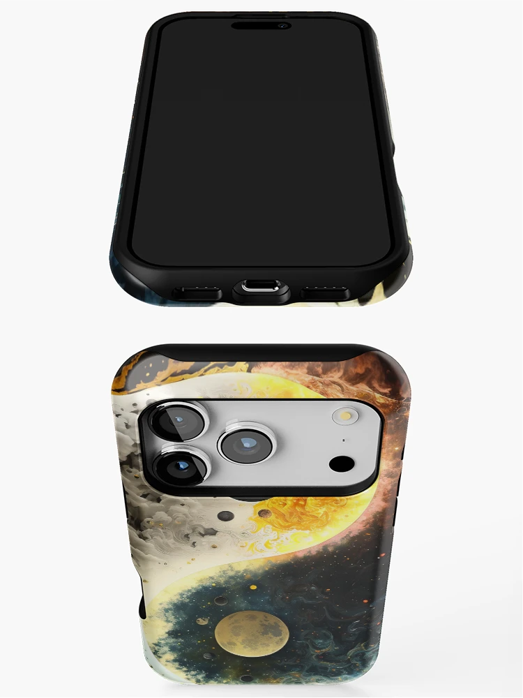 Thumbnail 3 of 4, iPhone Case, Cosmic Balance designed and sold by InkTeesLab.