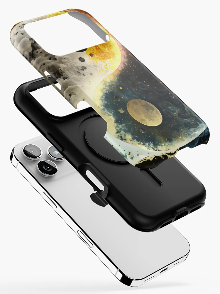Thumbnail 2 of 4, iPhone Case, Cosmic Balance designed and sold by InkTeesLab.