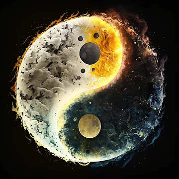 Artwork thumbnail, Cosmic Balance by InkTeesLab