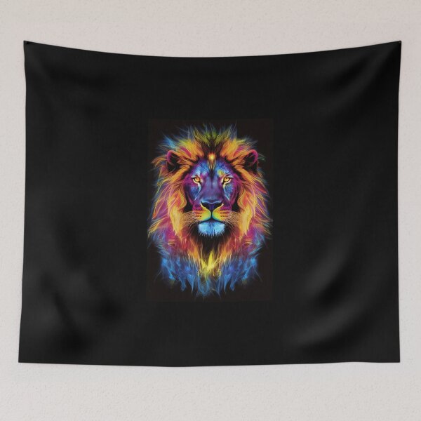 Item preview, Thermography Lion art designed and sold by RESToRAPTOR.