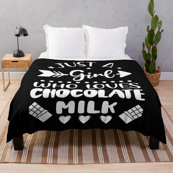 Item preview, Chocolate Lover Just A Girl Who Loves Chocolate Milk designed and sold by AmethystMurad.