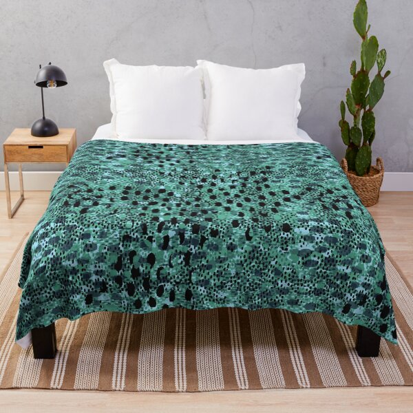 Item preview, Monochrome Animal Skin - Turquoise designed and sold by Michelebuttons.