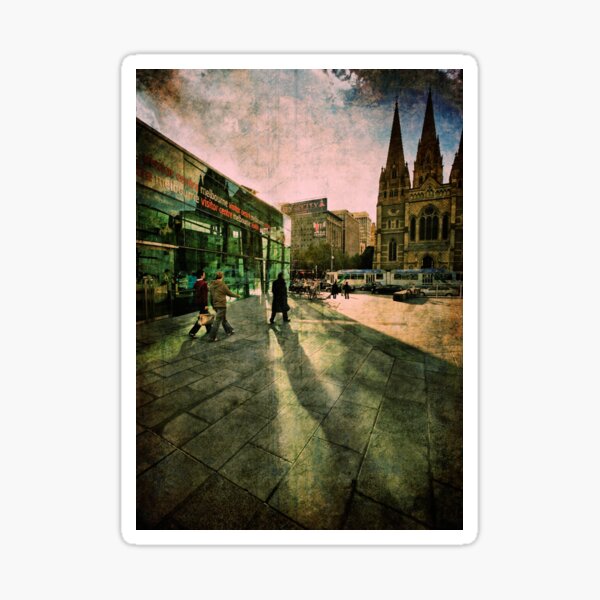 Fascinating Fed Square Sticker