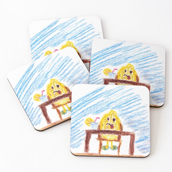 Item preview, Disgusted lemon drinking lemonade designed and sold by MadeBySicilian.