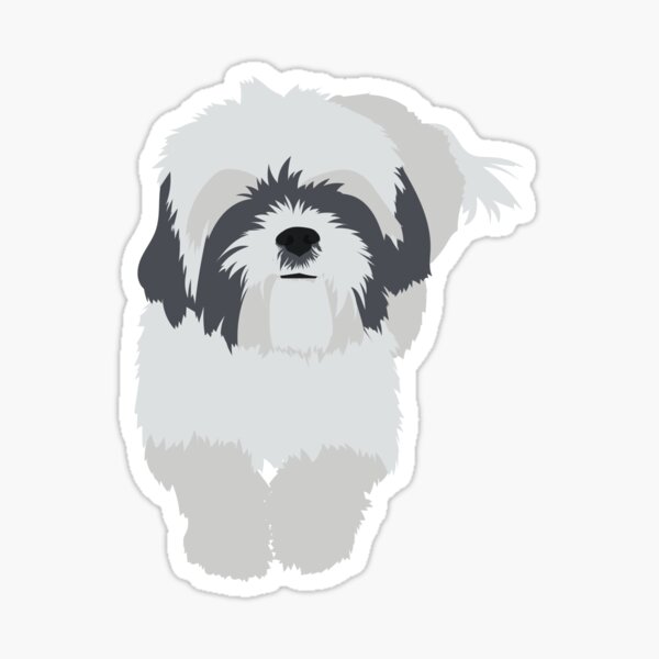 Shih Tzu Stickers | Redbubble