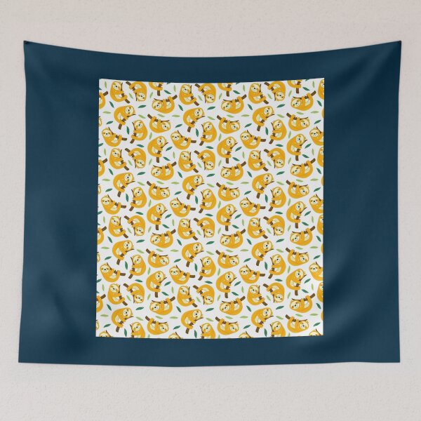 Item preview, Sid The Sloth Pattern, Sloth Pattern, Sid, Sloth, Pattern Backpack designed and sold by laceywerner64.