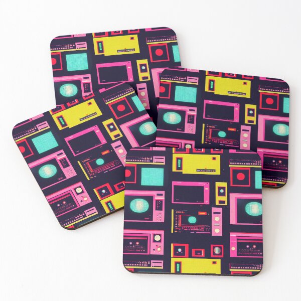 Item preview, Retro TV Screens - Vintage Television Pattern designed and sold by Fine Prints.