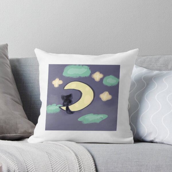 Item preview, gato negro en la luna designed and sold by Reece3645.