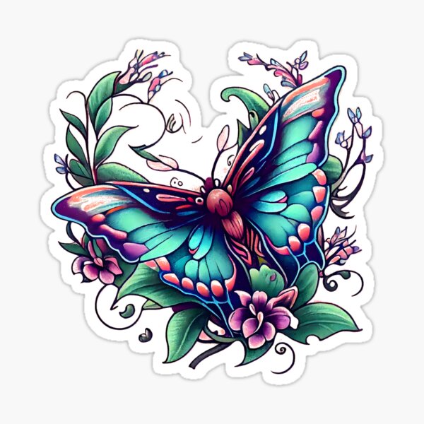 3D Butterfly Kisses – Quick Temporary Tattoos