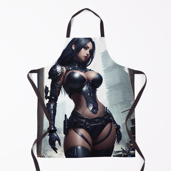 Item preview, Cybernetic Beauty in Post-Apocalyptic World designed and sold by Anime Shape.