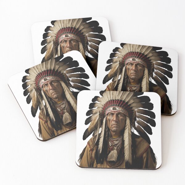 Item preview, Indian chief designed and sold by VAXANA.