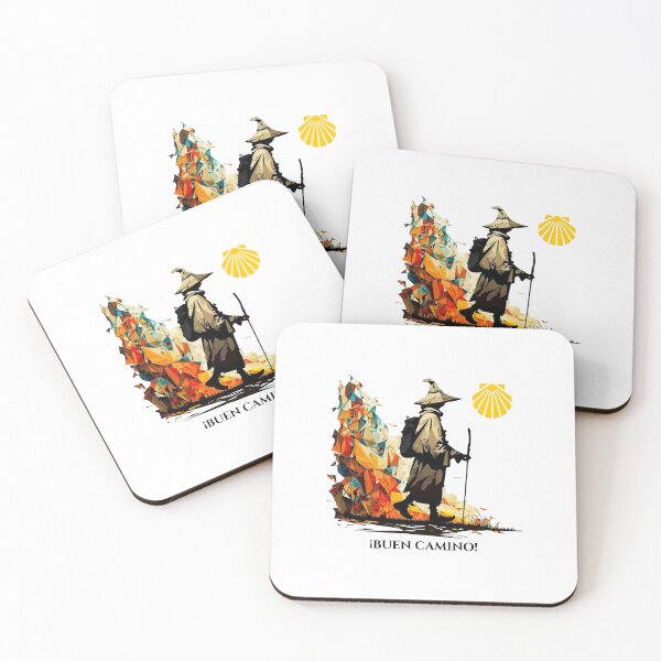 Item preview, El Camino de Santiago - Pilgrim on the Journey designed and sold by Kameeno.